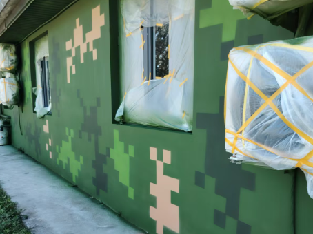 盐城海洋 / 林地场景数码伪装